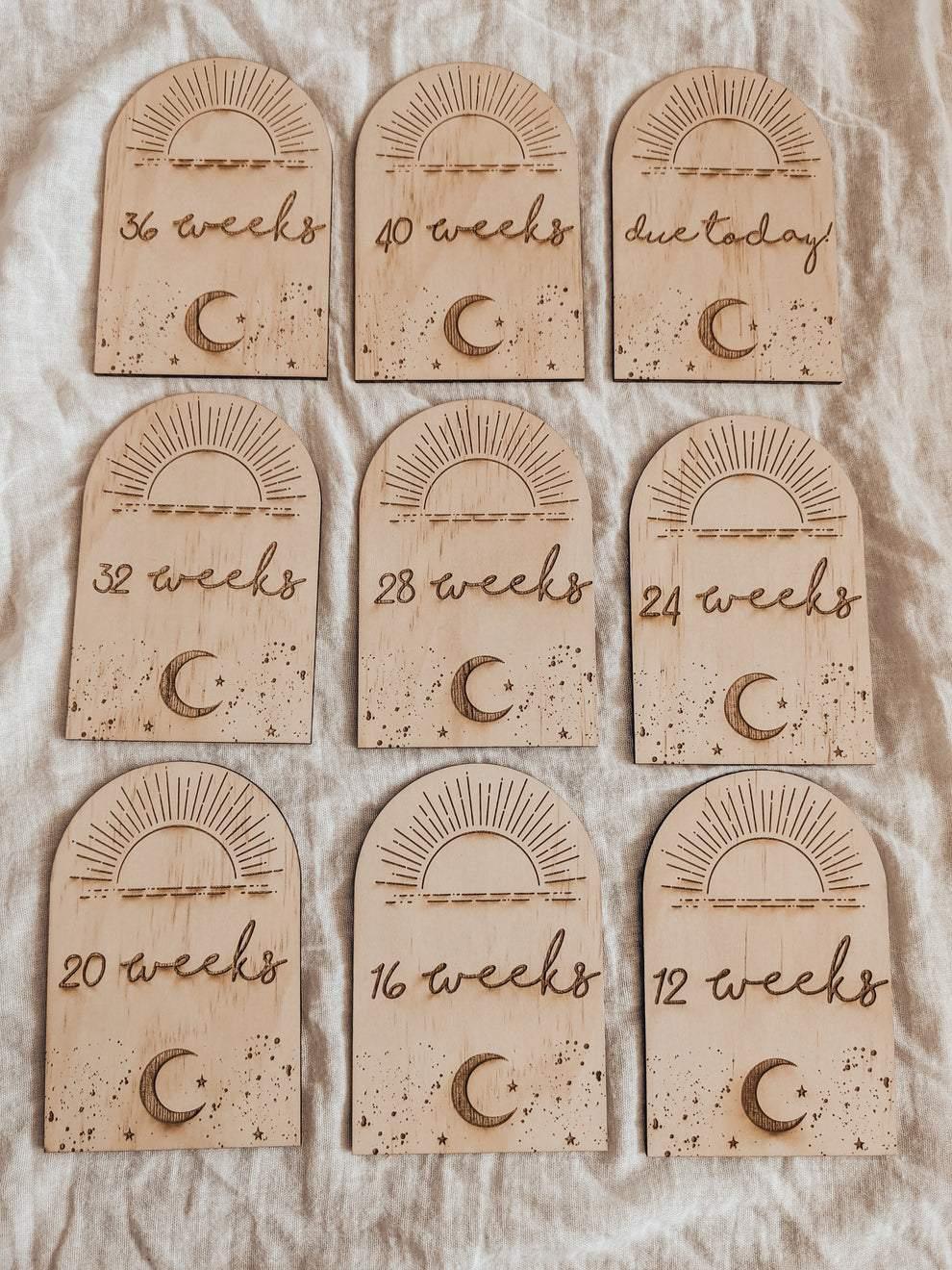 Pregnancy Milestone Cards | Image 2