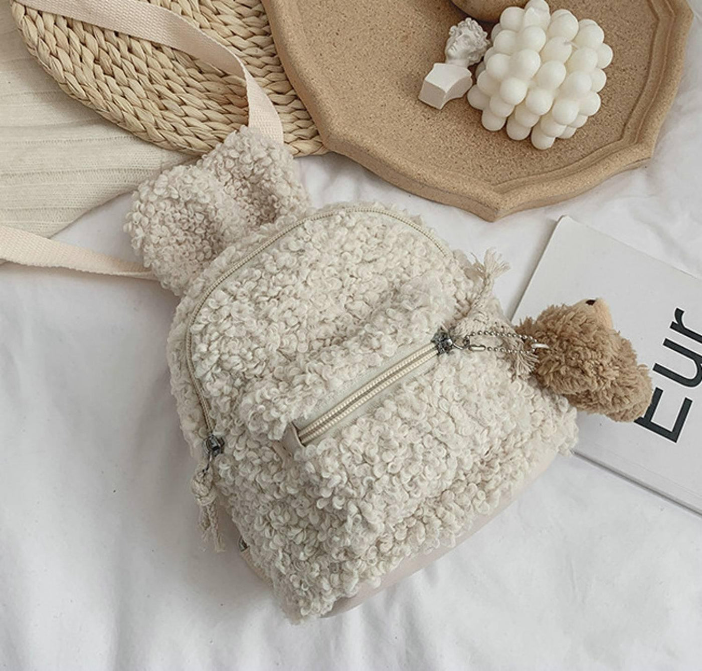 White Bunny Backpack | Image 1