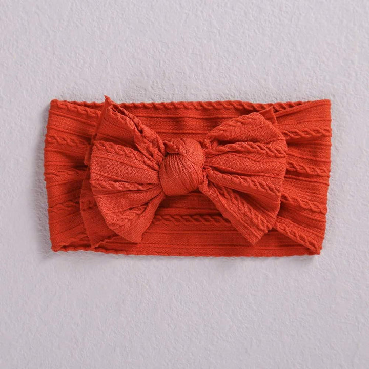 Red Knit Headband