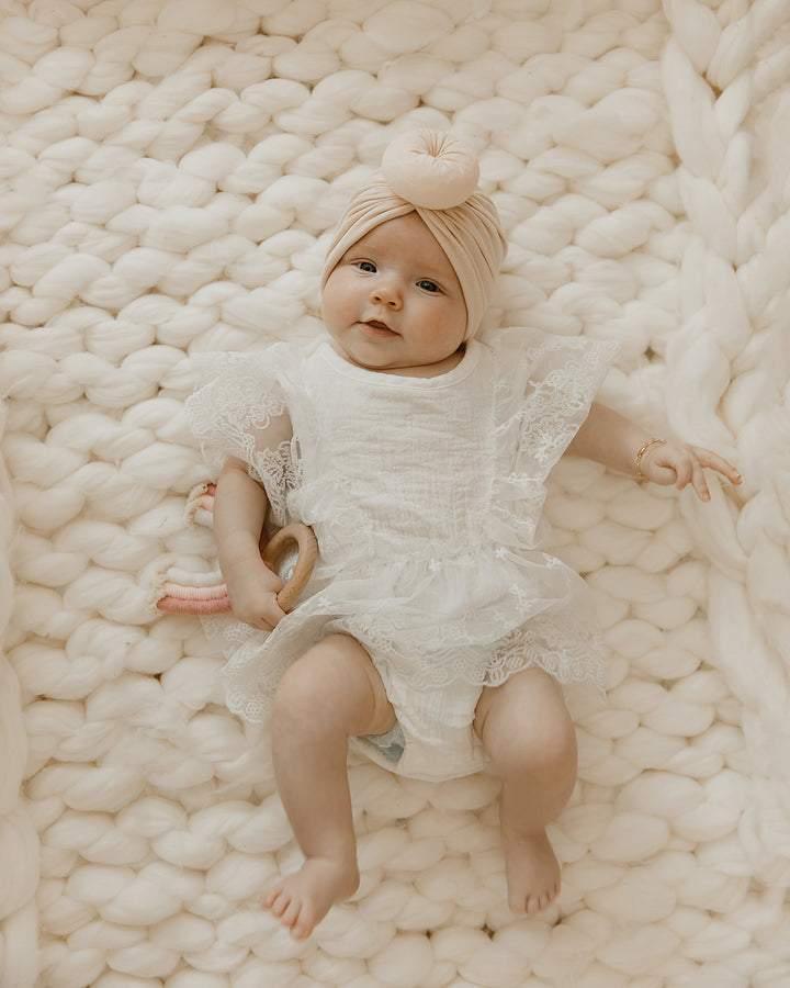 Belle Lace Dress | Image 3 | Little Giggles