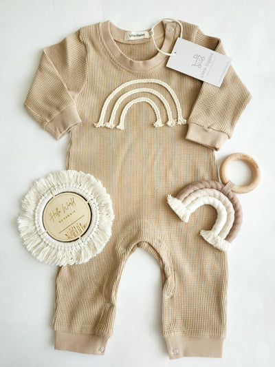 Rainbow Beige Onesie | Image 1