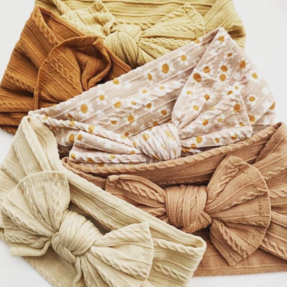 Bow Headbands -Sand Set | Image 3