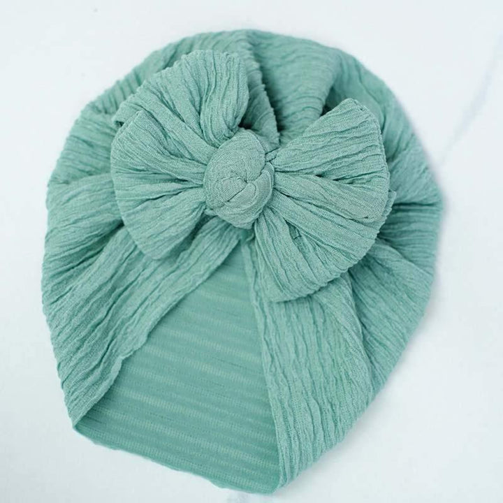 Aqua Petal Turban