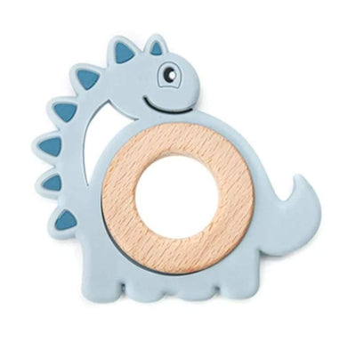 Blue Dinosaur Teether