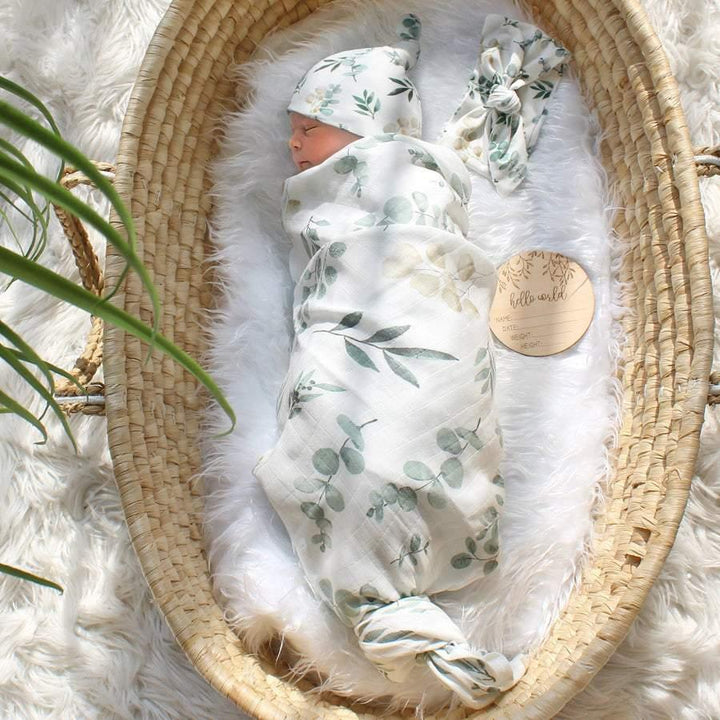 Sage Blossom Muslin Set | Image 3