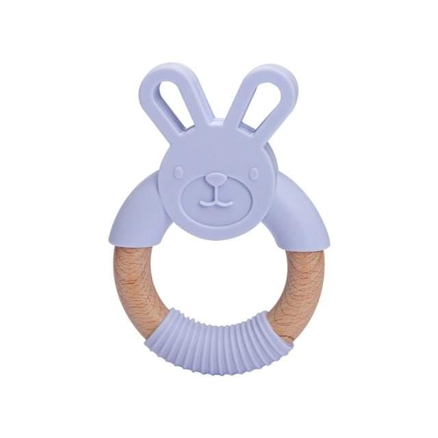 Purple Bunny Teether