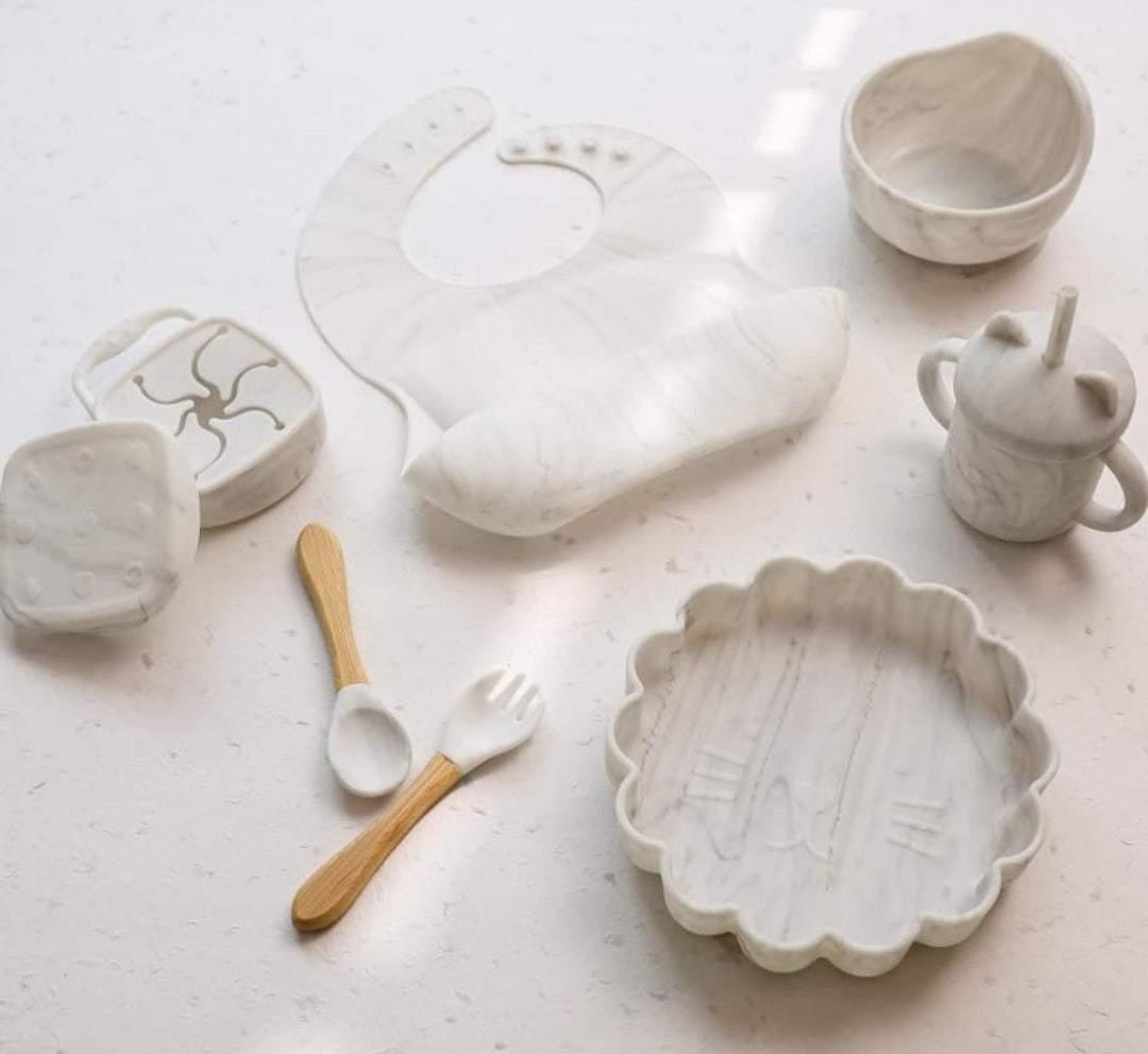 Kitty Tableware Marble Set