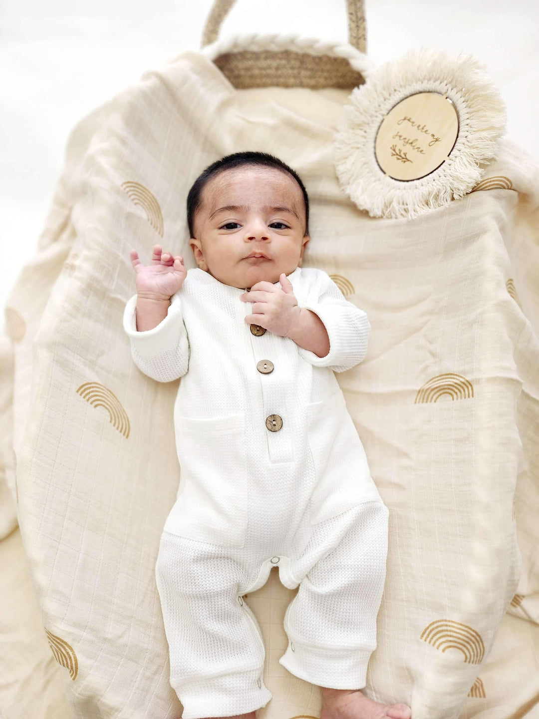 Nile Cream Romper | Image 3