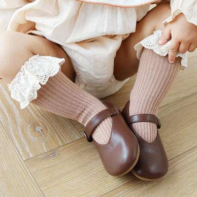 Pink Pretty Frills Socks | Image 2