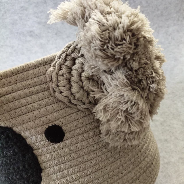 Koala Rope Animal Basket | Image 3
