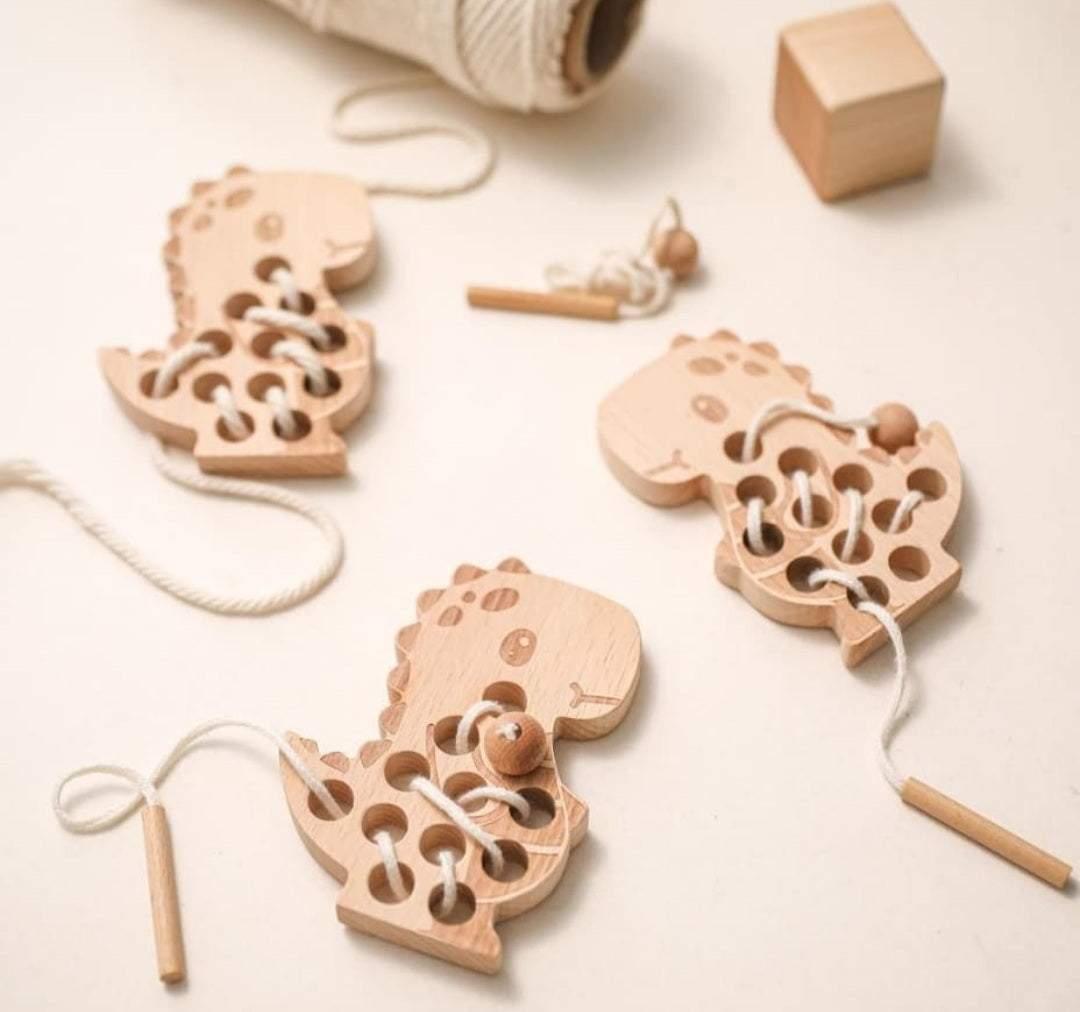 Max the Dino Stringing Toy | Image 1