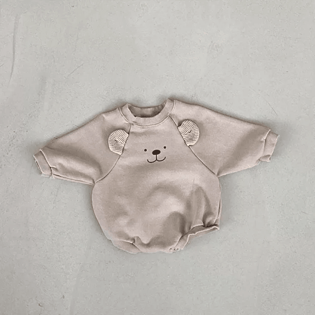 Purple Beary Romper | Little Giggles UAE