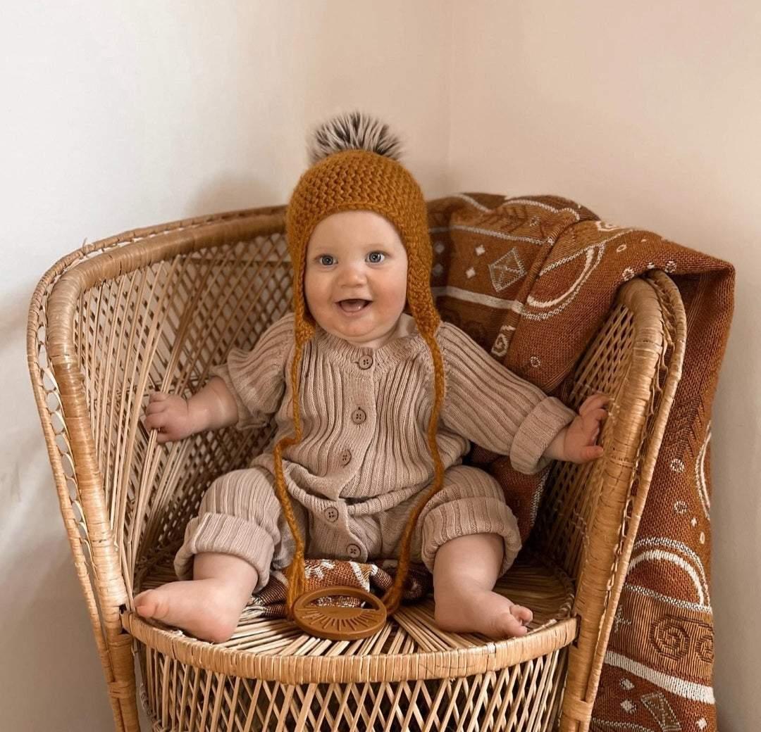 Ribbed onesie baby 2025