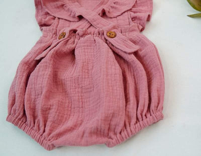Pink Ruffle Onesie | Image 4