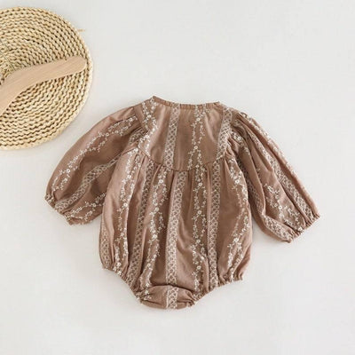 Tan Louisa Romper | Image 1