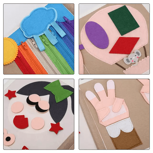 Felt Velcro Busy Book | Image 3