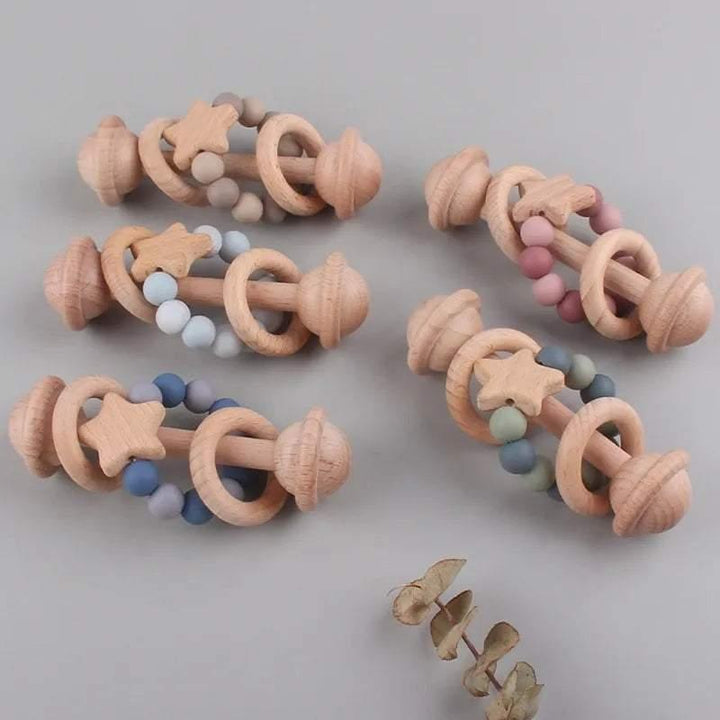 Star Rattle and Pacifier Set | Image 2