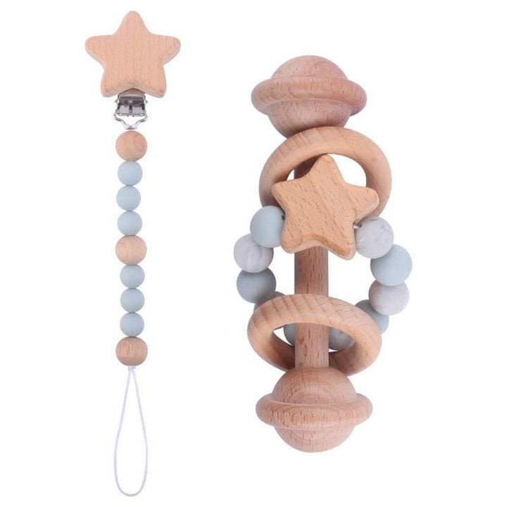 Star Rattle and Pacifier Set | Image 6
