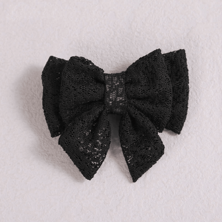 Ana Lace Black Hairclip