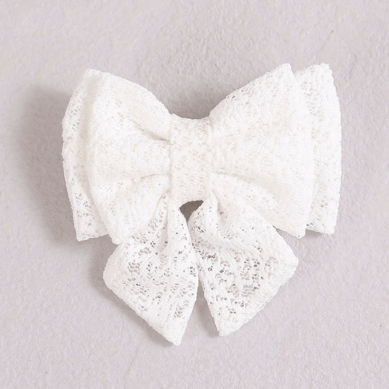 Ana Lace White Hairclip