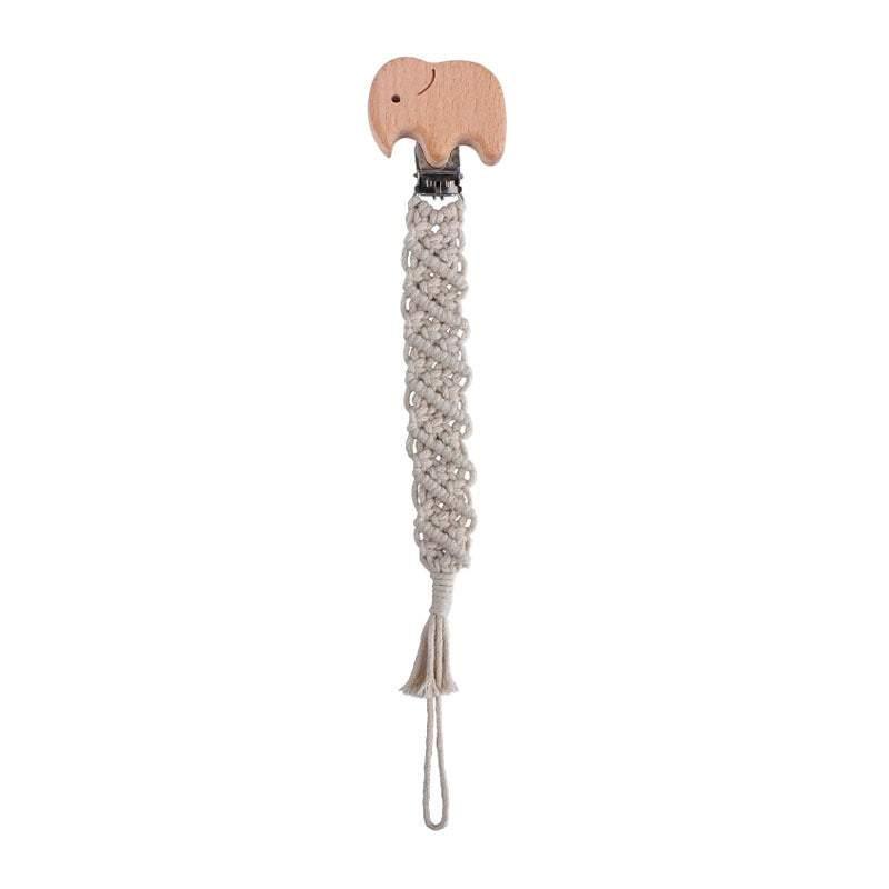 Elephant Pacifier Clip | Little Giggles