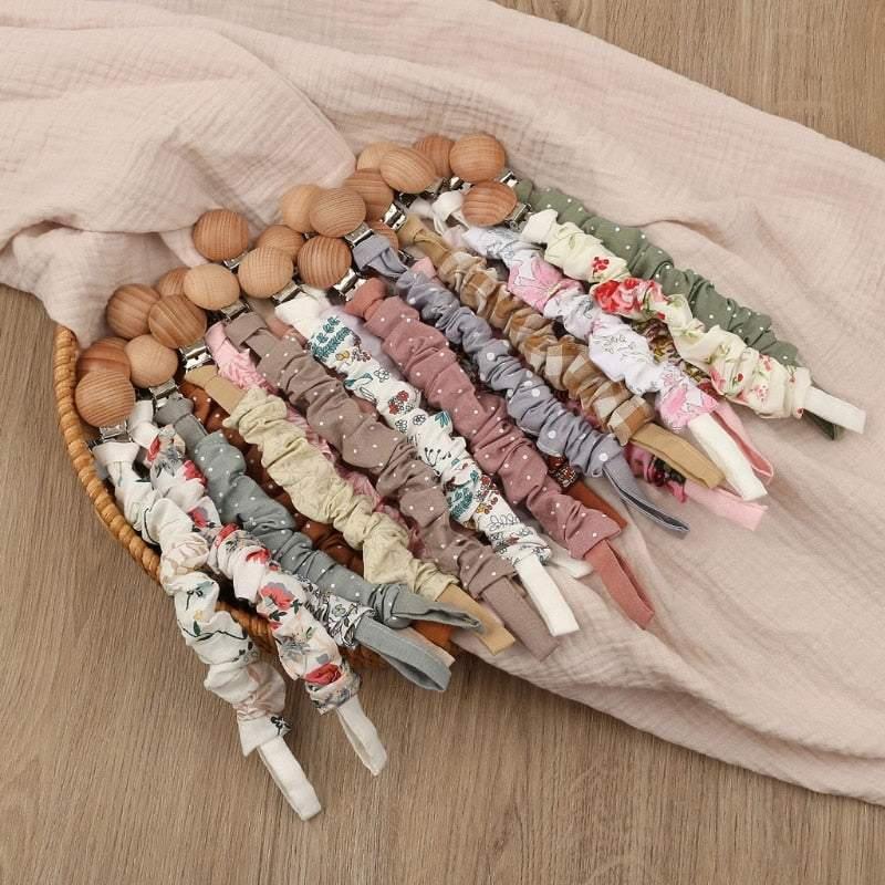 Fabric Pacifier Clips | Image 1