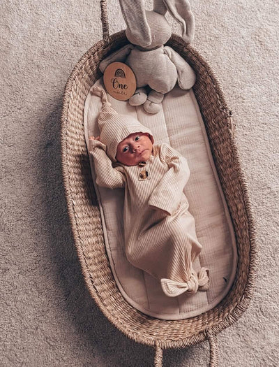 Knot Beige Onesie | Image 1
