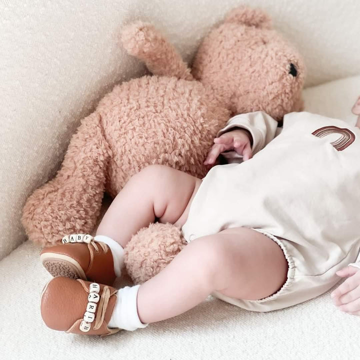 BohoBeige Rainbow Romper | Image 4 | Little Giggles