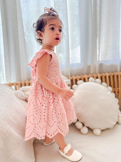 Pink Ayleen Dress | Little Giggles
