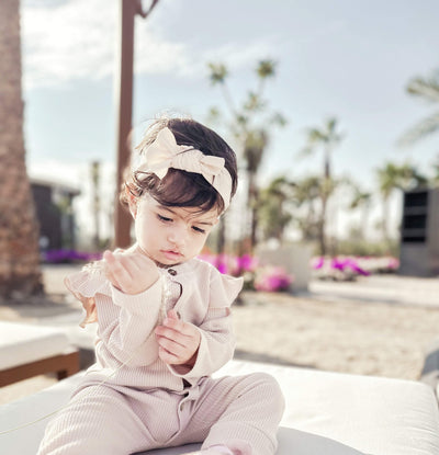 Mia Beige Onesie | Image 2