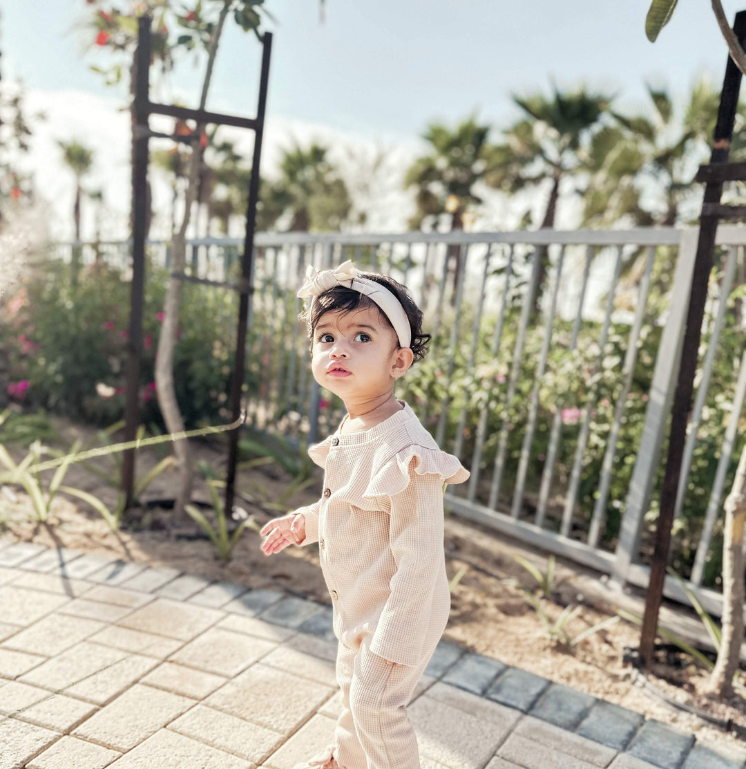 Mia Beige Onesie | Image 4