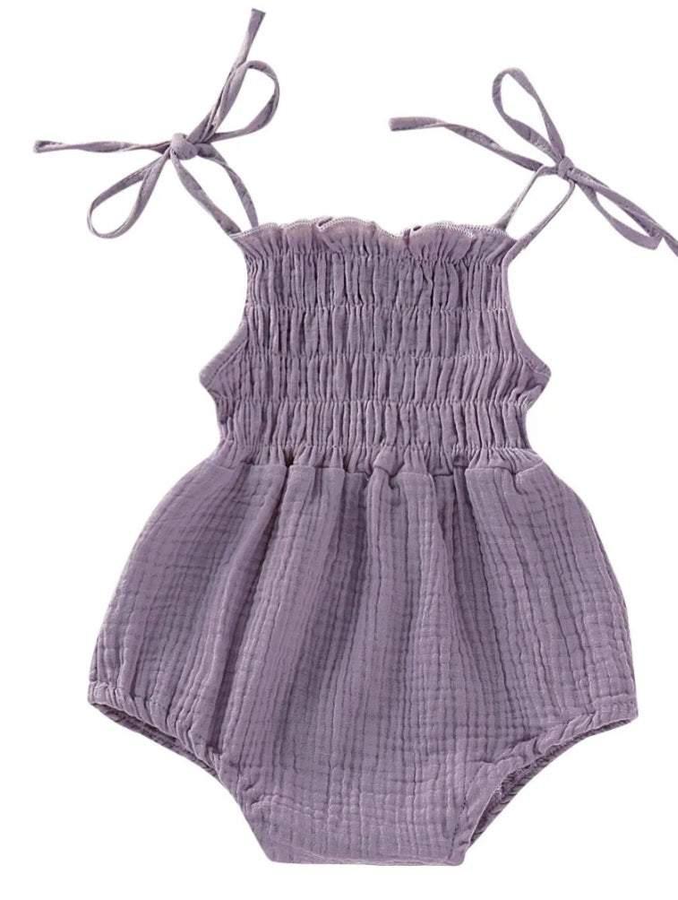 Purple Zoe Romper