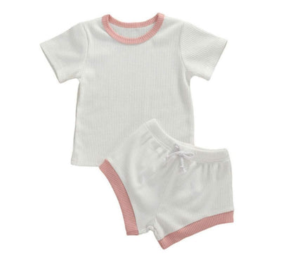 White Skylar Short Set | Image 3