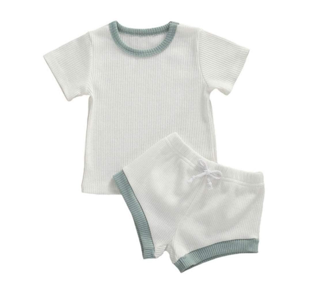 White Skylar Short Set | Image 2