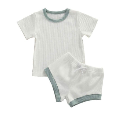 White Skylar Short Set | Image 2