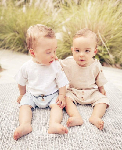 Harper Linen Short Set | Image 2